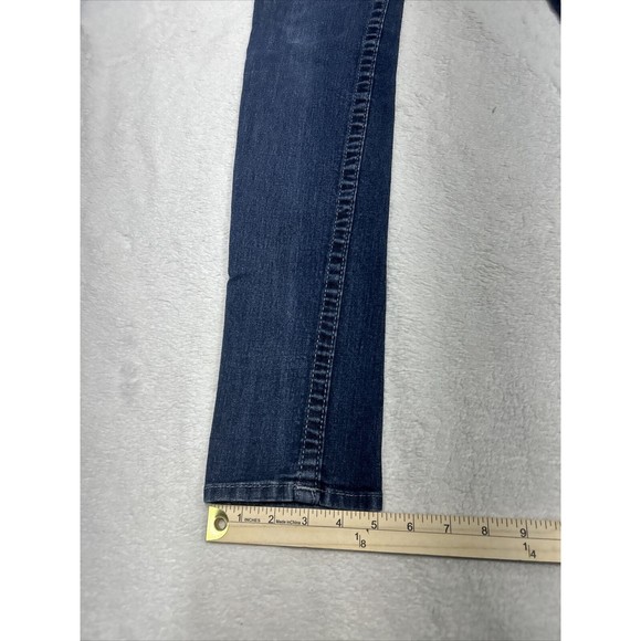 True Religion Section Skinny Blue Denim Jeans Women's Size 27 USA Made 27x33 - Picture 9 of 10